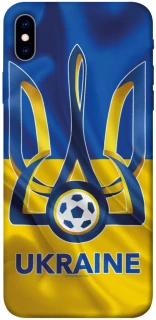 Чохол на Apple iPhone XS Max (6.5") Футбольний Герб v3 фото 1 з 1