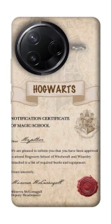 Чохол на Infinix Note 50 Pro The Hogwarts acceptance letter фото 1 з 1