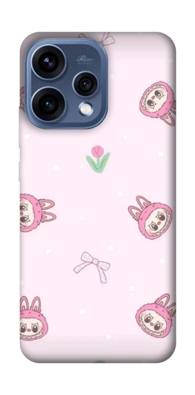 Чохол на Oppo Reno 15 Labubu Flower фото 1 з 2