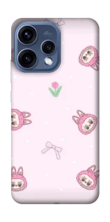 Чохол на Oppo Reno 15 Labubu Flower фото 1 з 2