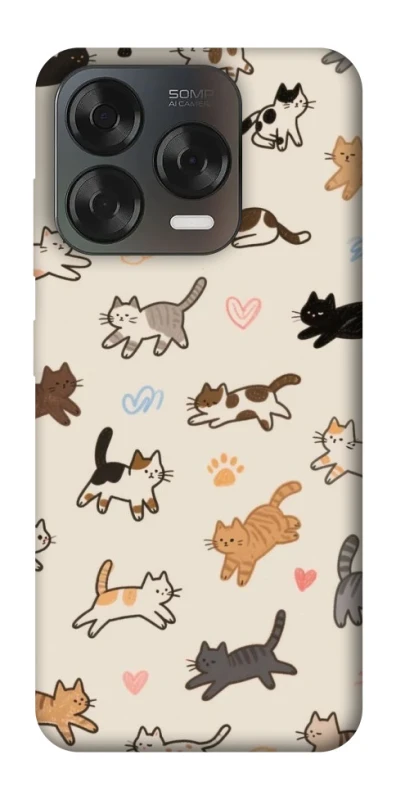 Чохол на ZTE Blade V70 Design Cat style ver.2 фото 1 з 2