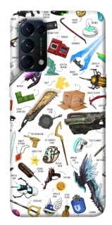 Чехол на Oppo Reno 5 4G Equipment ver.2 фото 1 из 1