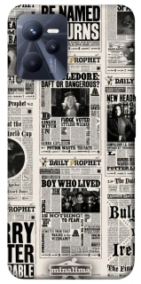 Чохол на Realme C35 Harry Potter newspaper фото 1 з 1