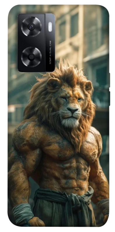 Чохол на Oppo A57s Лев фото 1 з 1