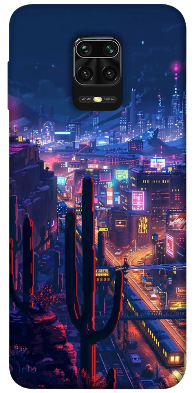 Чехол на Xiaomi Redmi Note 9s / Note 9 Pro / Note 9 Pro Max Night city фото 1 из 1