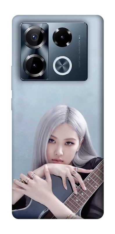 Чехол на Infinix Note 40 Pro 4G Rosé - BLACKPINK фото 1 из 1