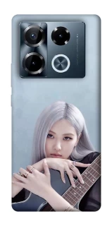 Чехол на Infinix Note 40 Pro 4G Rosé - BLACKPINK фото 1 из 1