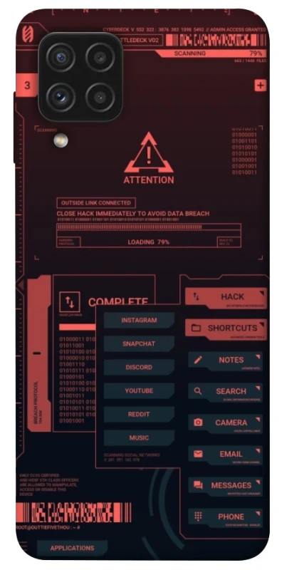 Чохол на Samsung Galaxy A22 4G Attention фото 1 з 1