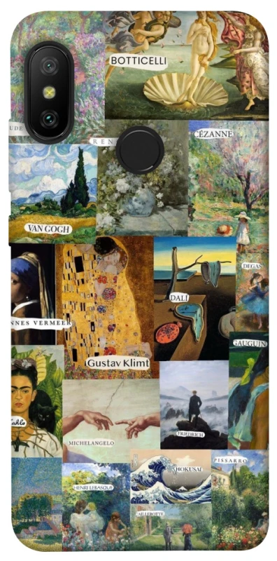 Чохол на Xiaomi Mi A2 Lite / Xiaomi Redmi 6 Pro Art collage ver.8 фото 1 з 1