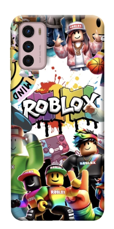 Чохол на Motorola Moto G42 Roblox Characters Collage фото 1 з 1