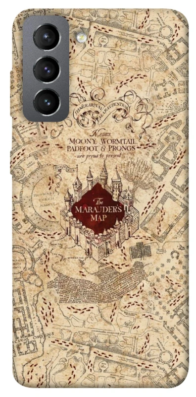 Чохол на Samsung Galaxy S21 FE Harry Potter Marauder's Map фото 1 з 1