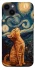 Чехол на Apple iPhone 14 Plus (6.7") van gogh cat фото 1 из 1