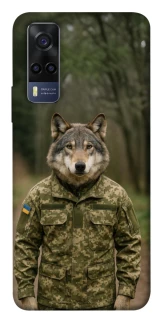 Чехол на Vivo Y53s Волк защитник фото 1 из 1