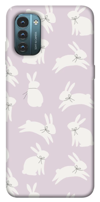 Чехол на Nokia G21 Bunny Kisses фото 1 из 1