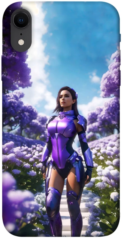 Чохол на Apple iPhone XR (6.1") Cyber space girl ver.4 фото 1 з 1