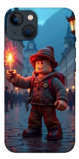 Чохол на Apple iPhone 13 (6.1") Roblox Fire Logo Blue Flames фото 1 з 1