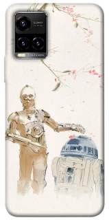 Чохол на Vivo Y21 / Y33s Star Wars robots фото 1 з 1