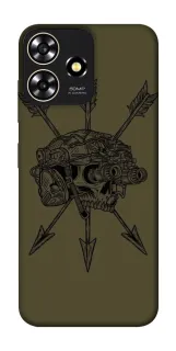 Чохол на ZTE Blade A73 4G Mil skull фото 1 з 1