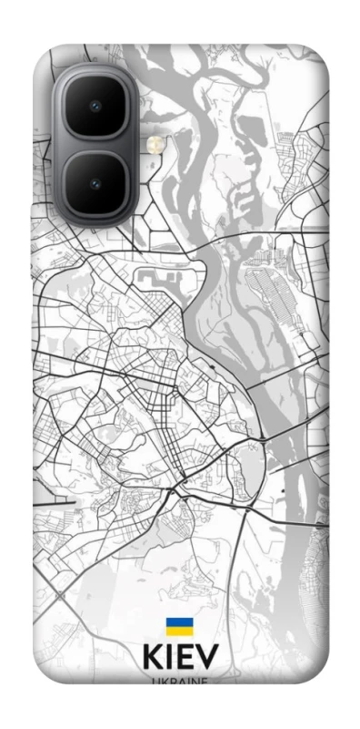 Чохол на Infinix Smart 10 Kiev white map фото 1 з 1