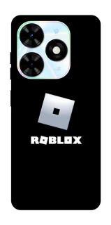 Чехол на TECNO Spark Go 2024 Roblox logo black фото 1 из 1