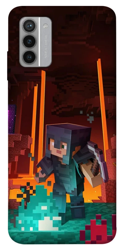 Чехол на Nokia G42 Minecraft game adventure фото 1 из 1