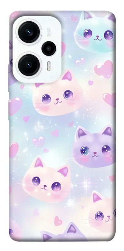 Чехол на Xiaomi Poco F5 / Note 12 Turbo Funny Kittens ver.4 фото 1 из 1
