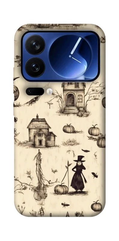 Чехол на Xiaomi Poco F7 Ultra Halloween aesthetic ver.1 фото 1 из 1