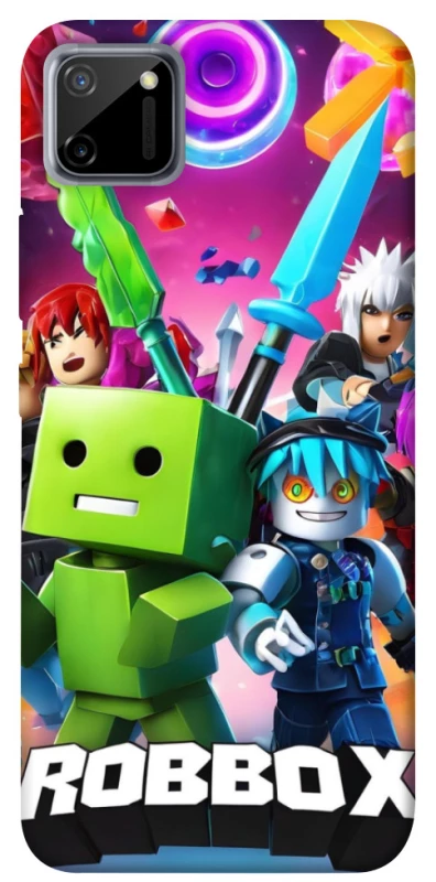 Чехол на Realme C11 Roblox gaming heroes фото 1 из 1
