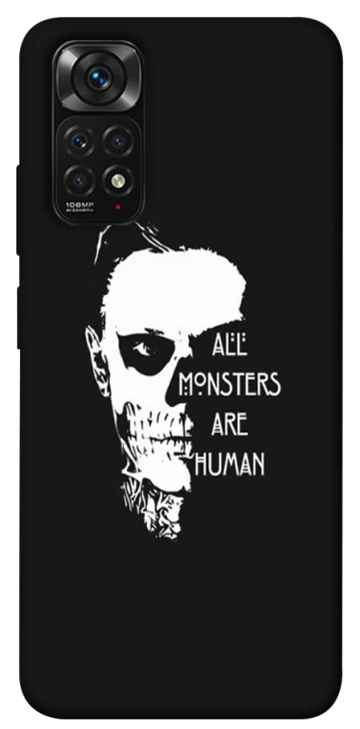 Чохол на Xiaomi Redmi Note 11 (Global) / Note 11S All Monsters are Human фото 1 з 1