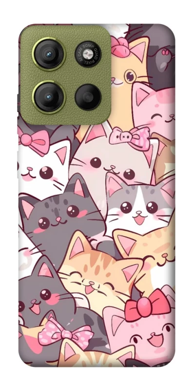 Чохол на Motorola Moto G15 4G Cute Cat фото 1 з 1