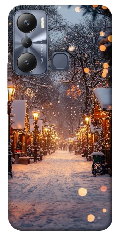 Чохол на Infinix Hot 20i Новорічний v50 фото 1 з 1