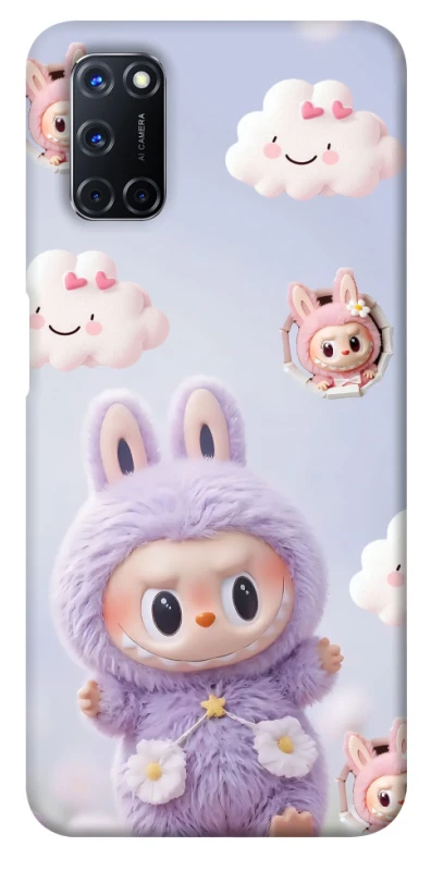 Чохол на Oppo A52 / A72 / A92 Labubu & clouds фото 1 з 1
