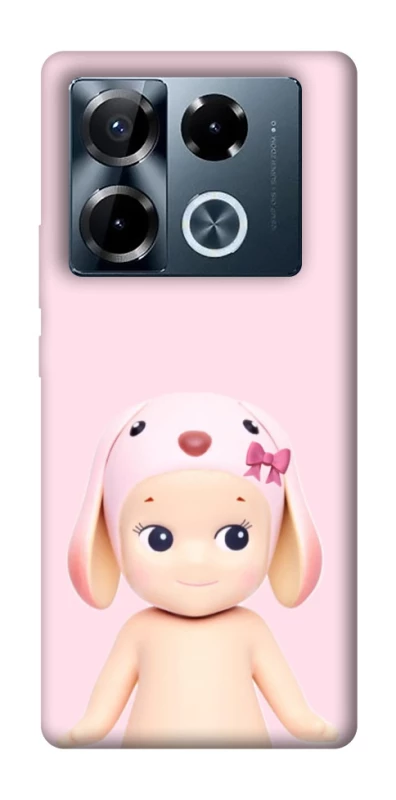 Чехол на Infinix Note 40 Pro 4G Pink Ribbon Hop фото 1 из 1