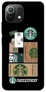 Чохол на Xiaomi Mi 11 Lite Starbucks coffee фото 1 з 1