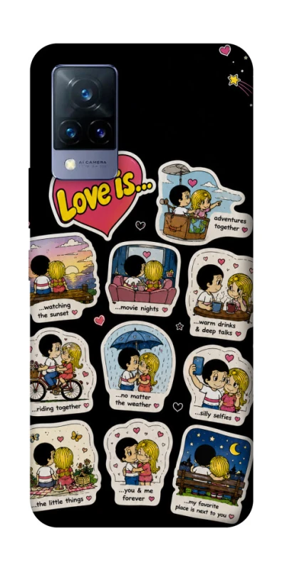 Чохол на Vivo V21 Love is ver.4 фото 1 з 1