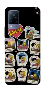 Чохол на Vivo V21 Love is ver.4 фото 1 з 1