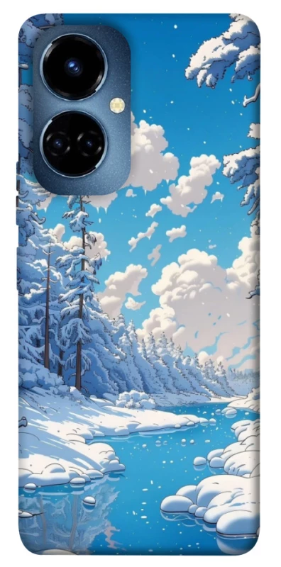 Чехол на TECNO Camon 19 Pro Winter art фото 1 из 1