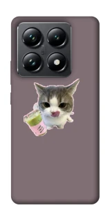 Чохол на Xiaomi 14T Pro cat matcha фото 1 з 1