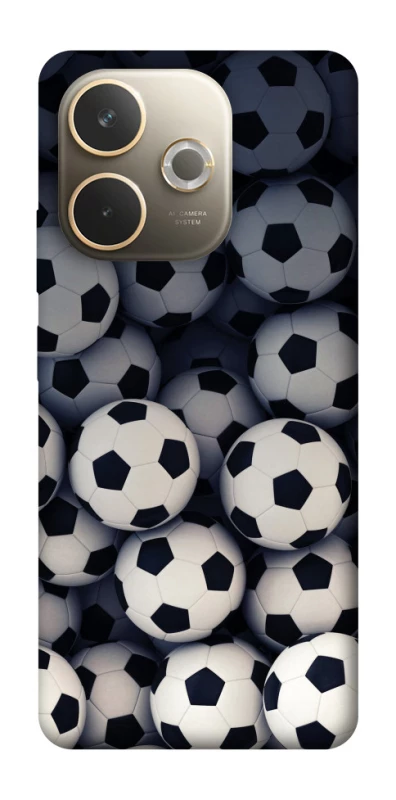 Чохол на Oppo A5 Pro 4G Футбольні м'ячи фото 1 з 1