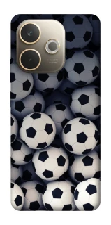 Чехол на Oppo A5 Pro 4G Футбольные мячи фото 1 из 1