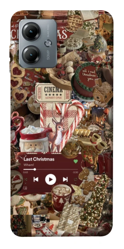 Чехол на Motorola Moto G14 Christmas spirit ver.4 фото 1 из 1