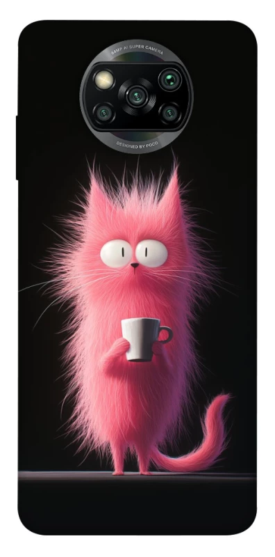 Чехол на Xiaomi Poco X3 NFC / Poco X3 Pro Розовый котёнок фото 1 из 1