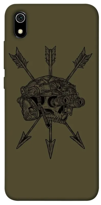 Чохол на Xiaomi Redmi 7A Mil skull фото 1 з 1