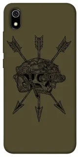 Чехол на Xiaomi Redmi 7A Mil skull фото 1 из 1