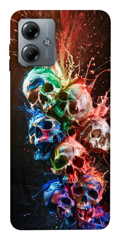 Чохол на Motorola Moto G14 Skulls фото 1 з 1