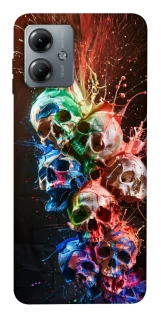Чохол на Motorola Moto G14 Skulls фото 1 з 1