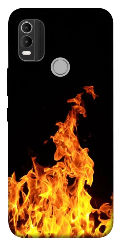 Чехол на Nokia C21 Plus Огонь фото 1 из 1
