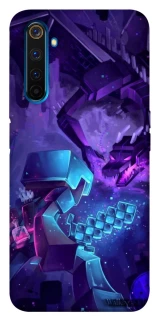 Чехол на Realme 6 Pro Minecraft dragon фото 1 из 1