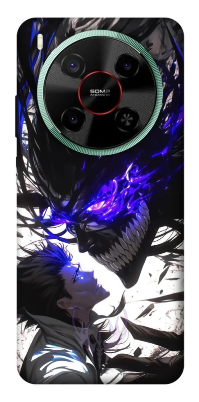 Чохол на ZTE Nubia V70 Max Black soul anime фото 1 з 1