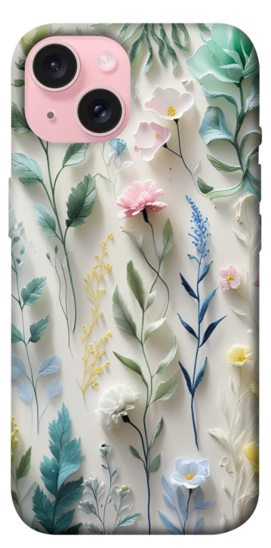 Чохол на Apple iPhone 15 (6.1") Floral design ver.3 фото 1 з 1
